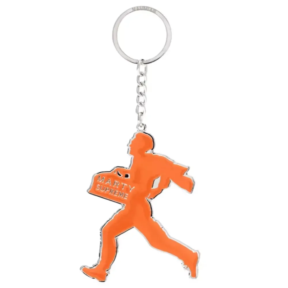 Marty Supreme A24 x Nahmias Chaveiro Logo Orange - Droper