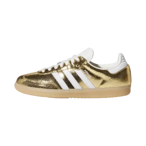 adidas Samba OG Gold Metallic Cloud White Core White