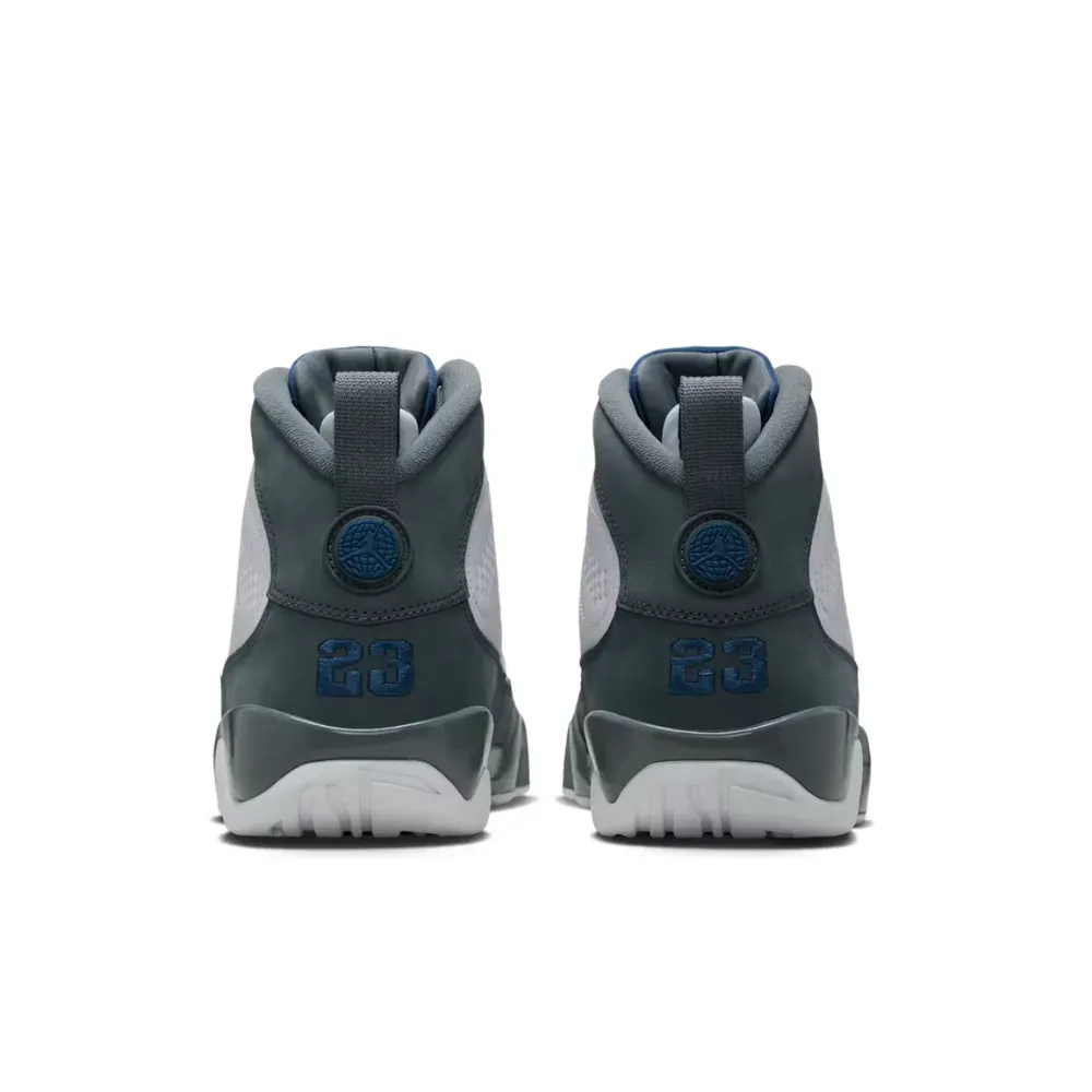 靴 air jordan 9 Flint Grey and French Blue Air Jordan 9 Flint Grey French Blue - Droper