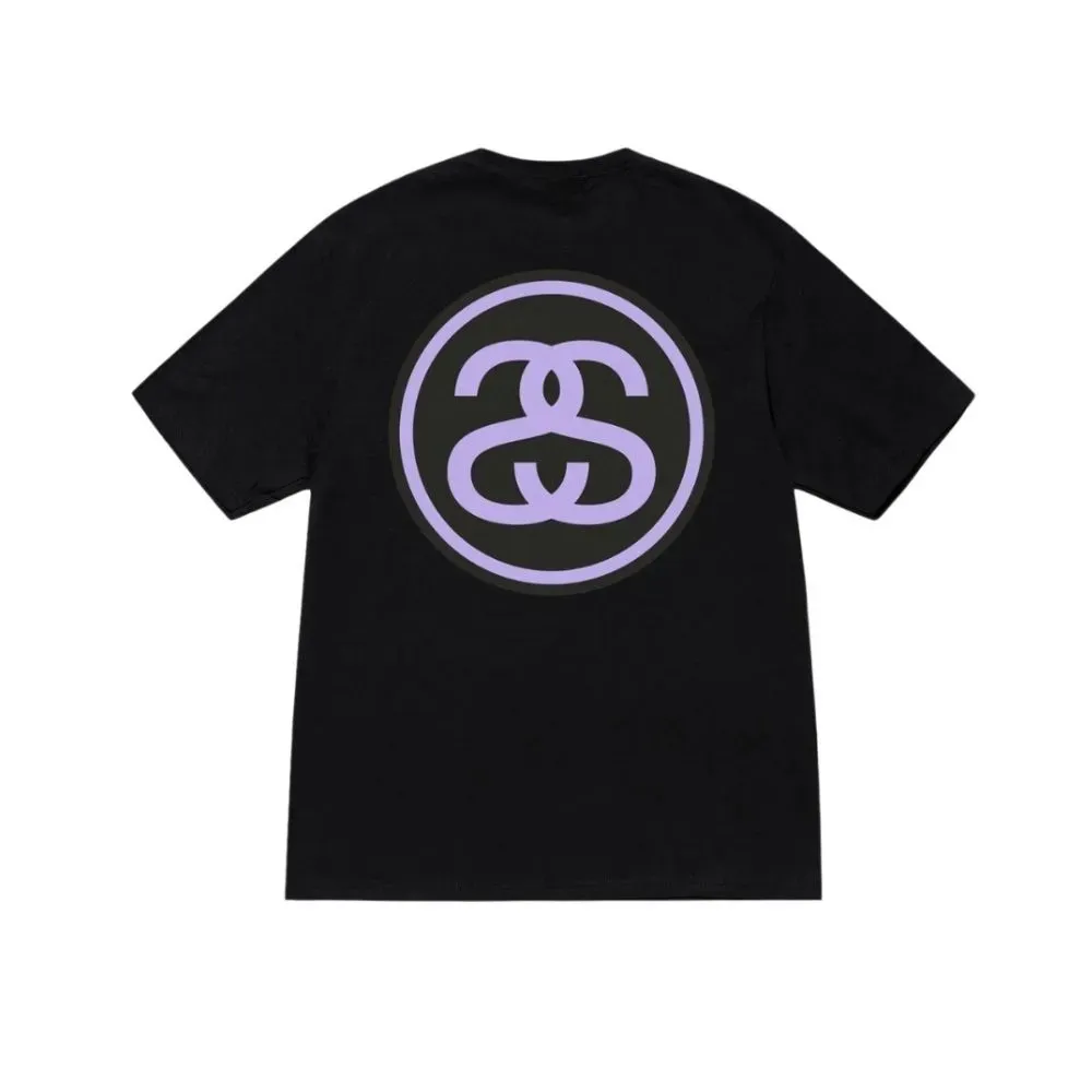 Camiseta Stussy SS Link Black - Droper