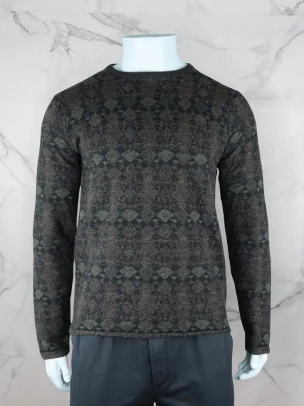 Sweater Giorgio Armani Argyle Marrom