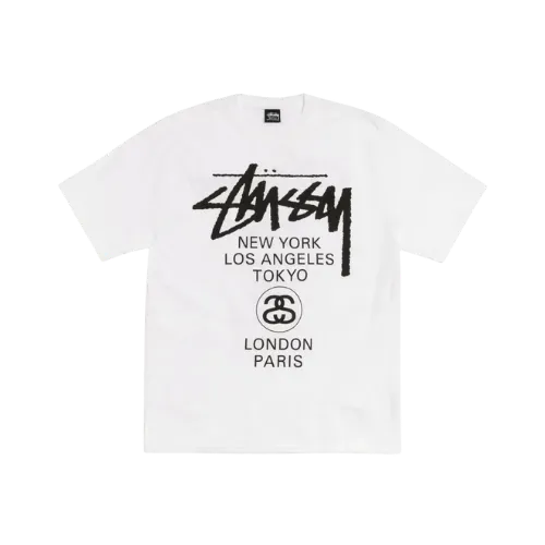 Camiseta Stussy World Locations White