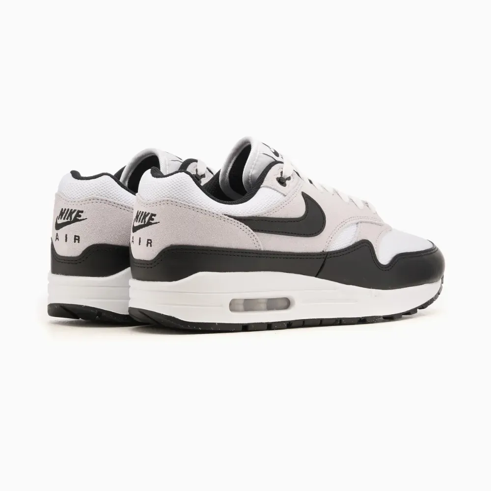 Nike Air Max 1 Essential White Pure Platinum Black - Droper