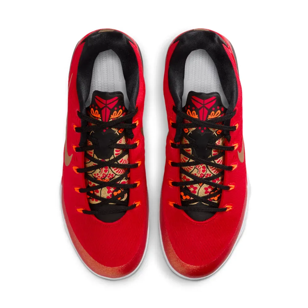 Nike Kobe 9 Low Protro EM University Red Metallic Gold - Droper