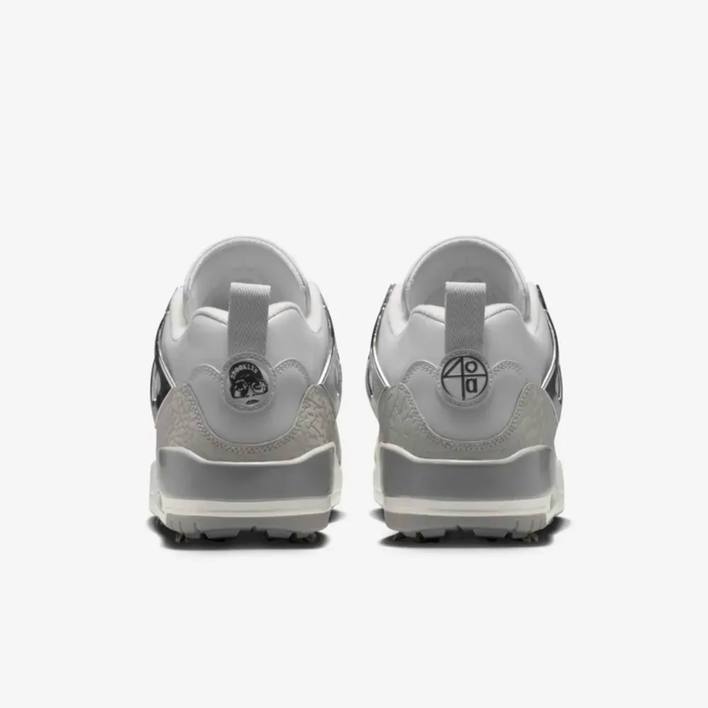 Air Jordan Spizike Low Golf Light Iron Ore Neutral Grey Sail Black