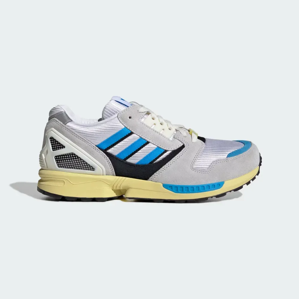 adidas ZX 8000 MIG Cloud White Lucid Aquamarine Powder Yellow - Droper