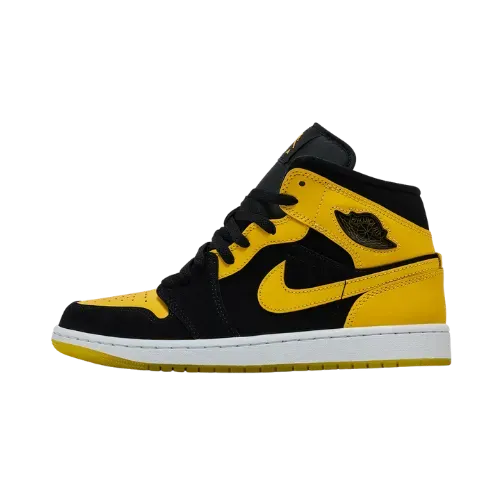 Air Jordan 1 Mid SE New Love Black Varsity Maize White