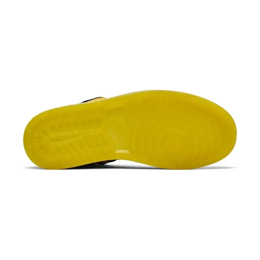 Air Jordan 1 Mid SE New Love Black Varsity Maize White - Droper