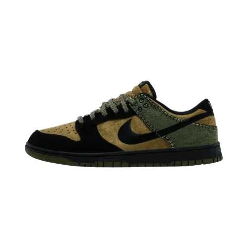 Nike Dunk Low Frankenstein Brown Kelp Black Medium Olive