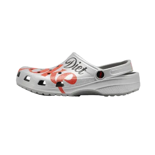 Coca-Cola x Crocs Classic Clog Diet Coke Silver