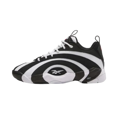 Reebok Shaqnosis Low White Black Vector Red
