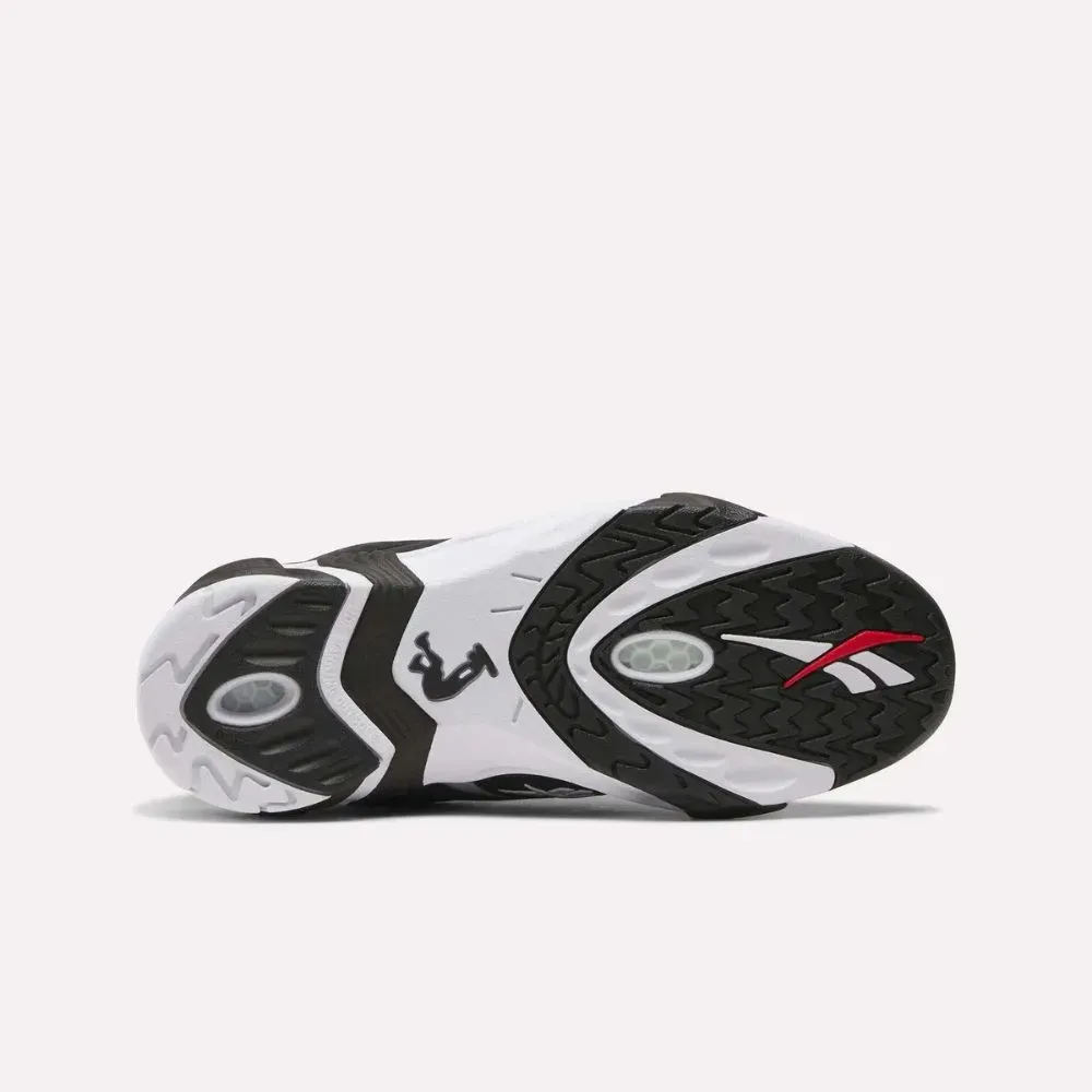 Reebok Shaqnosis Low White Black Vector Red - Droper
