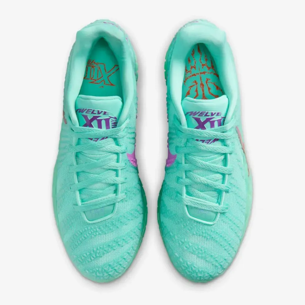 Nike Ja 3 12 Time Bleached Turquoise Vivid Purple Safety Orange