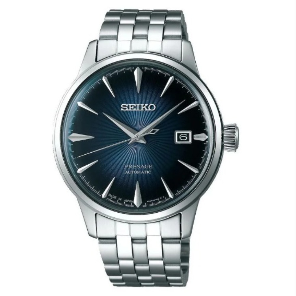Relógio Seiko Presage Cocktail Time Blue — Único, Novo