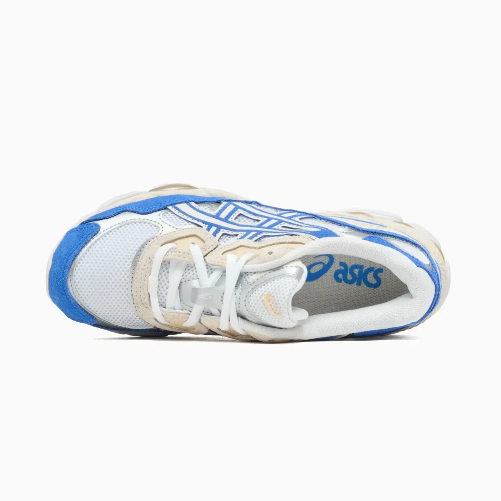 ワタルASICS GEL-NYC ホワイト ブルー Asics Gel-NYC White Blue - Droper