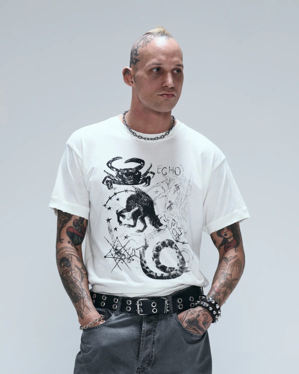 Camiseta Egho Studios GNOSIS REGULAR GAZE TEE - OW