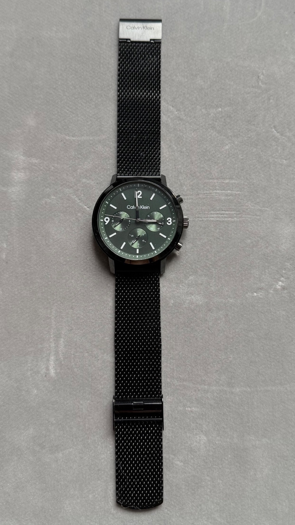 Relógio Calvin Klein Green — Único, Usado