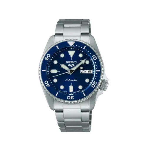 Relógio Seiko 5 Sports Reduced Steel Blue