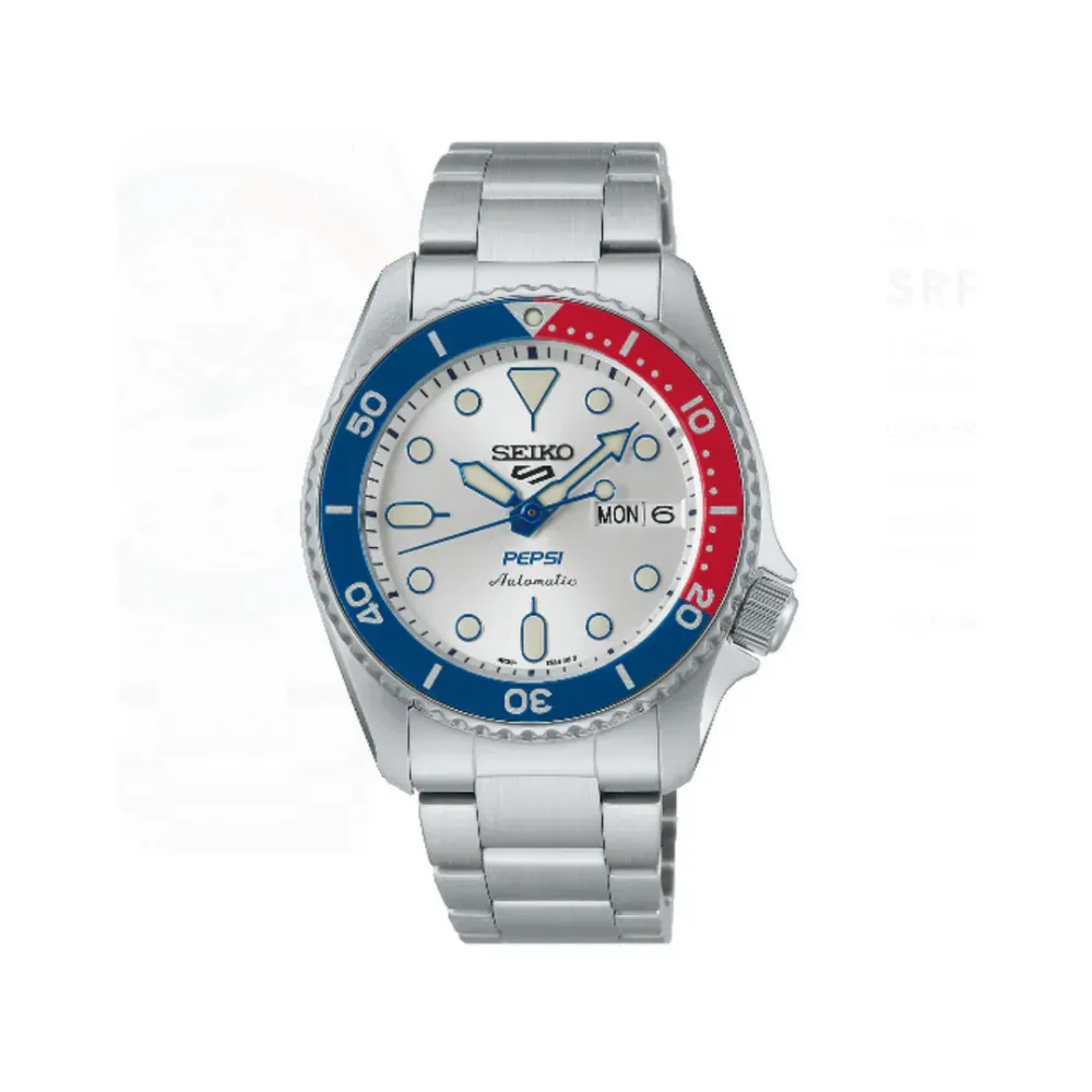 Pepsi x Seiko Relógio 5 Sports SKX Limited Edition - Droper