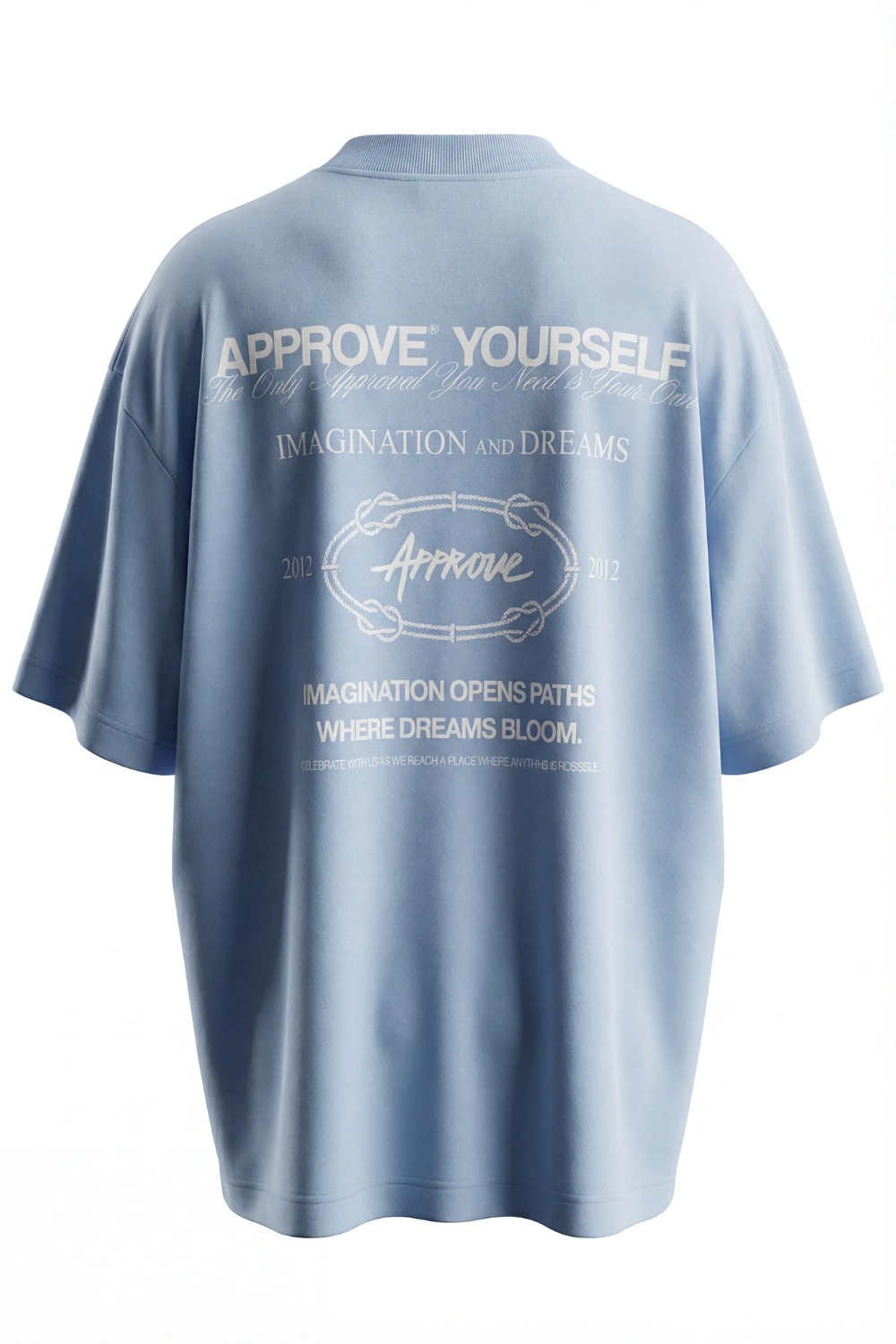 Camiseta Approve Huge Yrslf Timeless Azul