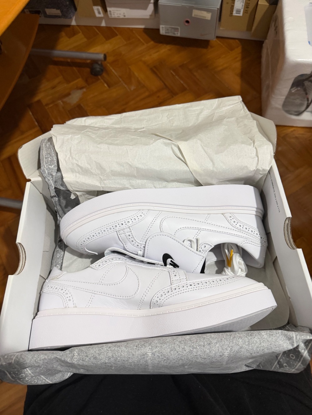 G-Dragon x Nike Kwondo 1 White — 41, Novo