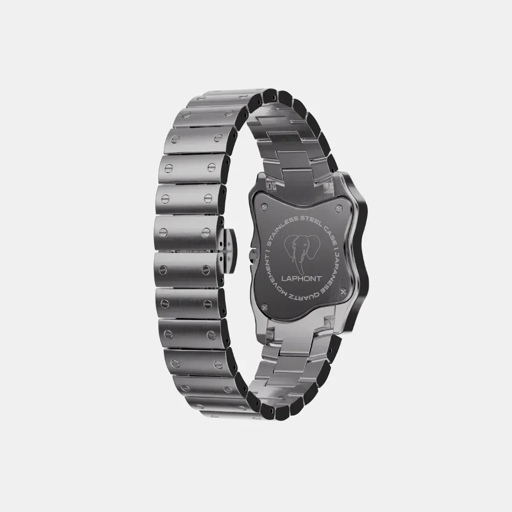 Relógio Laphont Laurent Large Silver Dial White - Droper