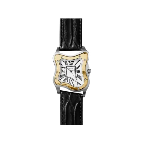Relógio Laphont Laurent Large Two-Tone White - Droper