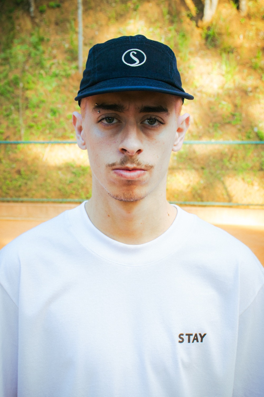 Boné Stay Company Five Panel Aba Reta Cotelê
