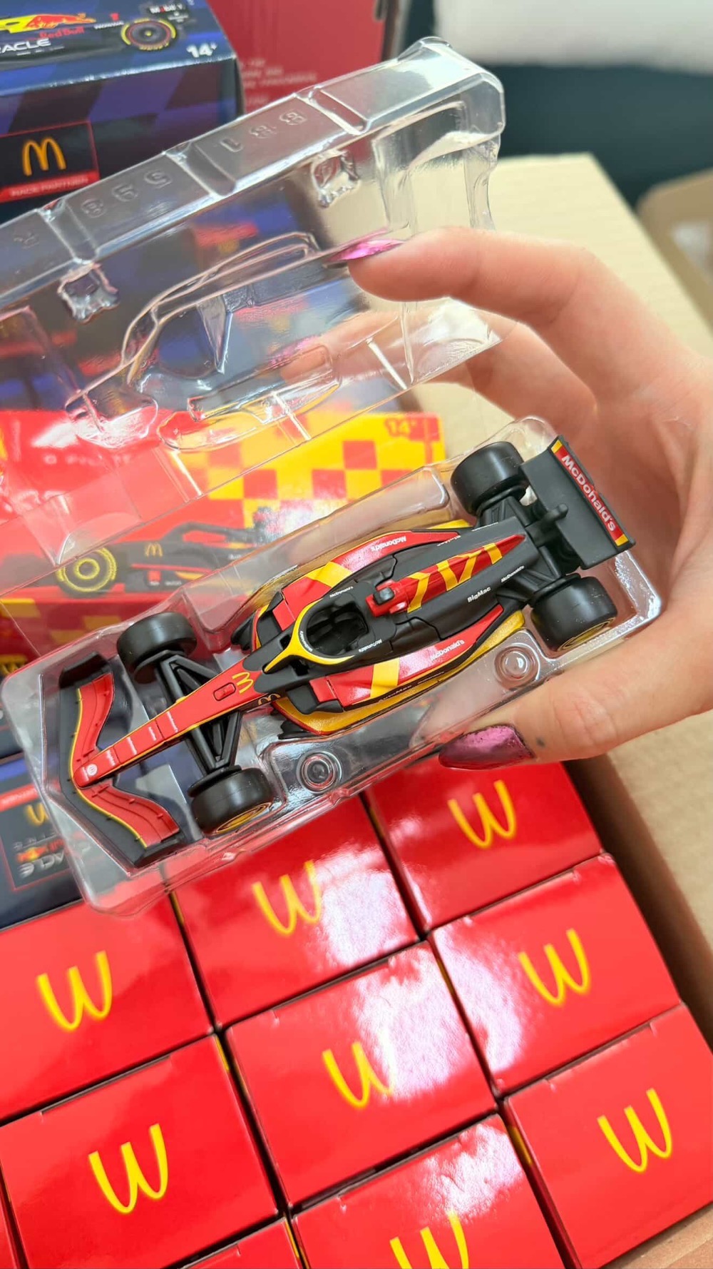 F1 x McDonald's Miniatura Automac 1/43