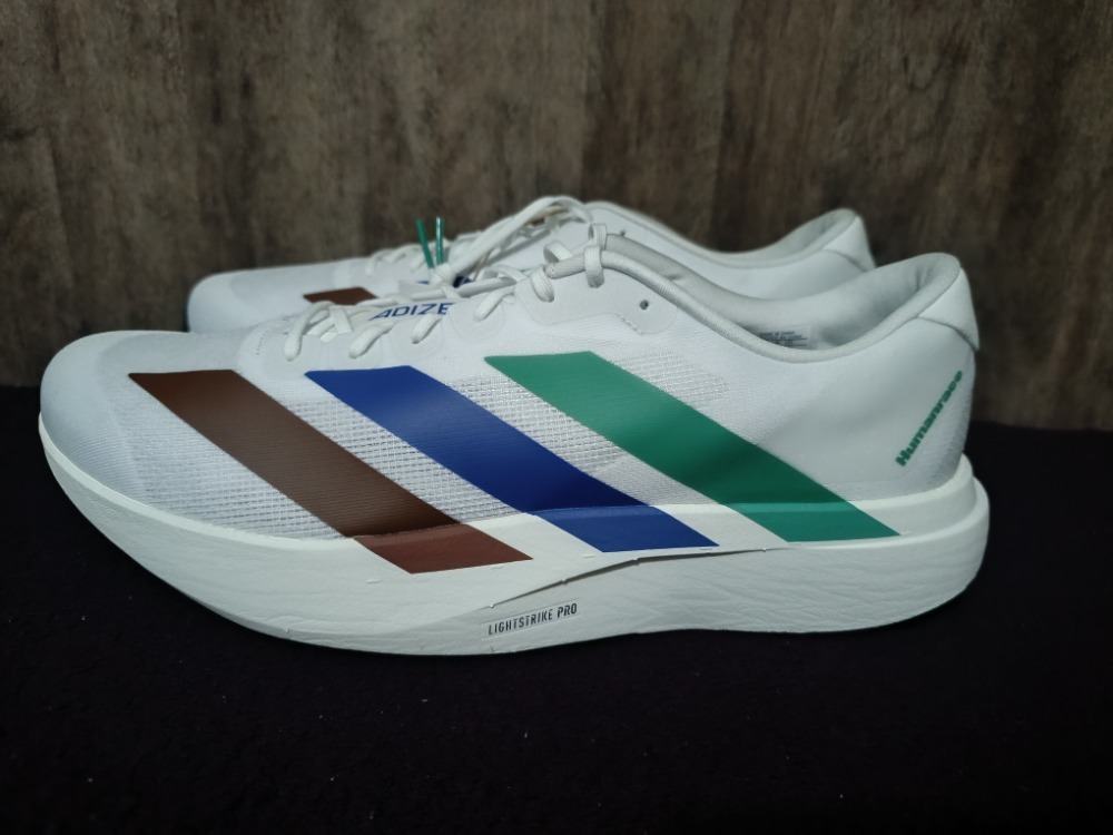 Humanrace x adidas Adizero Evo SL White Green Blue — 48, Novo