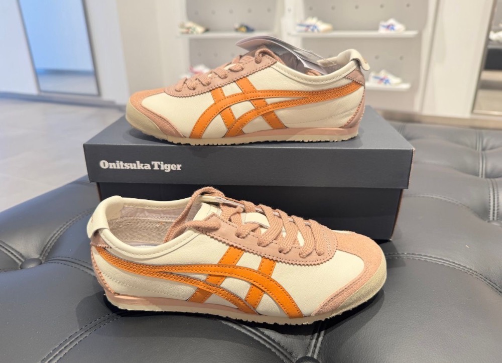 Onitsuka Tiger Mexico 66 Birch Rust Orange — 34 / 35 / 36 / 37 / 38 / 39 / 40 / 41 / 42 / 43 / 44, Novo