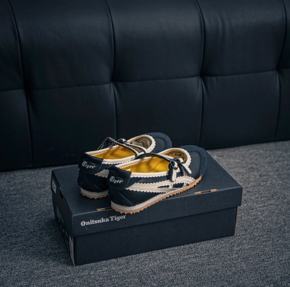 Onitsuka Tiger Mexico 66 TGRS Black Cream — 34 / 35 / 36 / 37 / 38 / 39 / 40 / 41 / 42 / 43 / 44, Novo