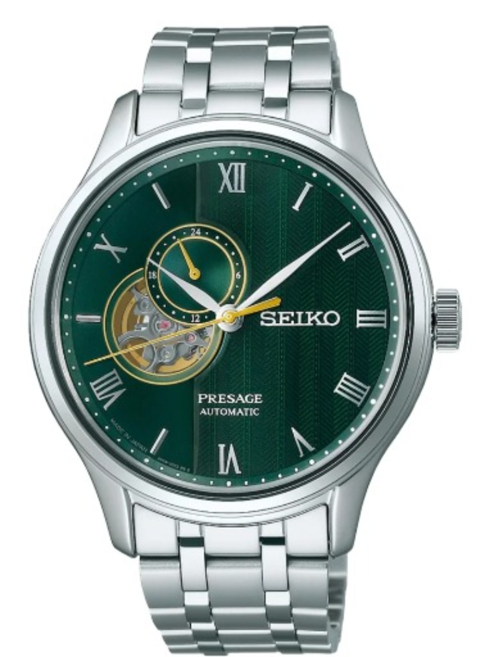 Relógio Seiko Presage Japanese Zen Garden Fern Green — Único, Novo