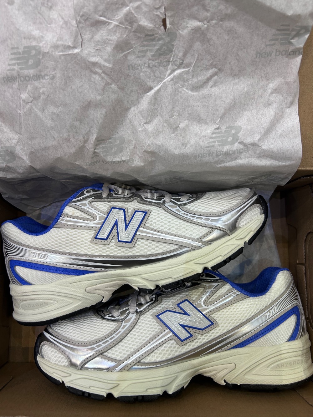 New Balance 740 Blue Bird — 34 / 35, Novo