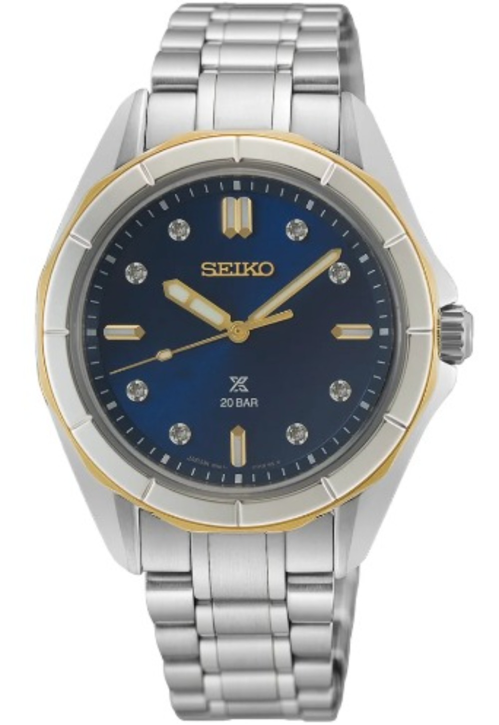 Relógio Seiko Prospex Ladies Marine Sports Nautical Navy — Único, Novo
