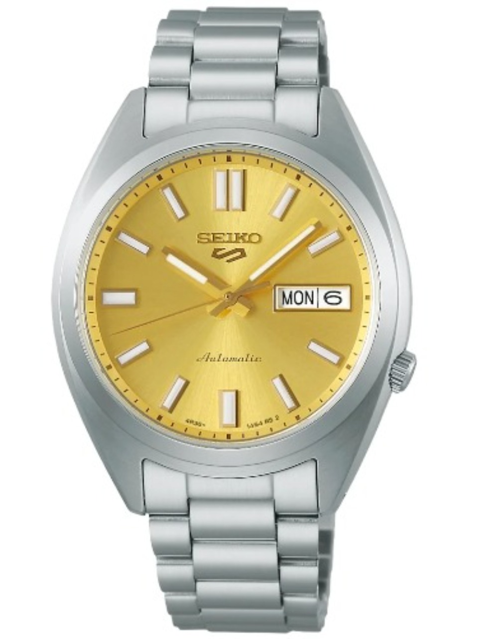 Relógio Seiko 5 Sports SNXS Series Gold Cufflinks — Único, Novo