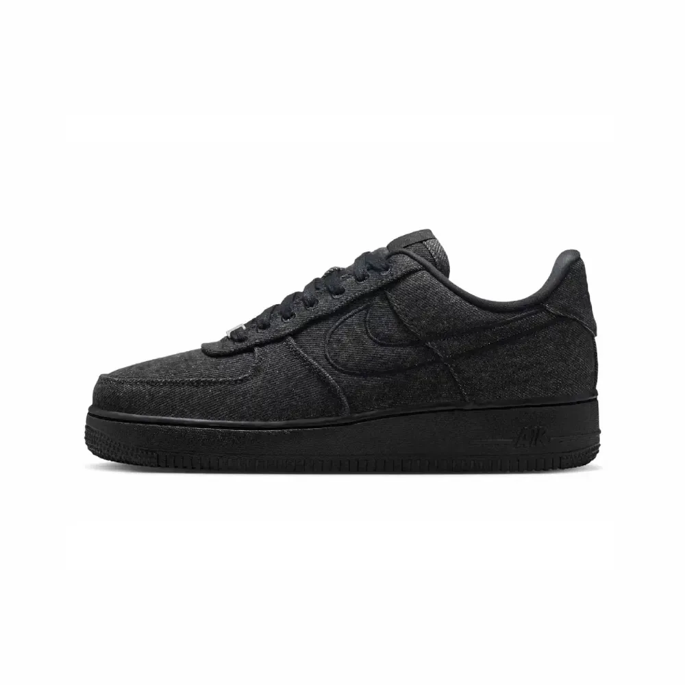 Nike Air Force 1 Low Black Denim - Droper