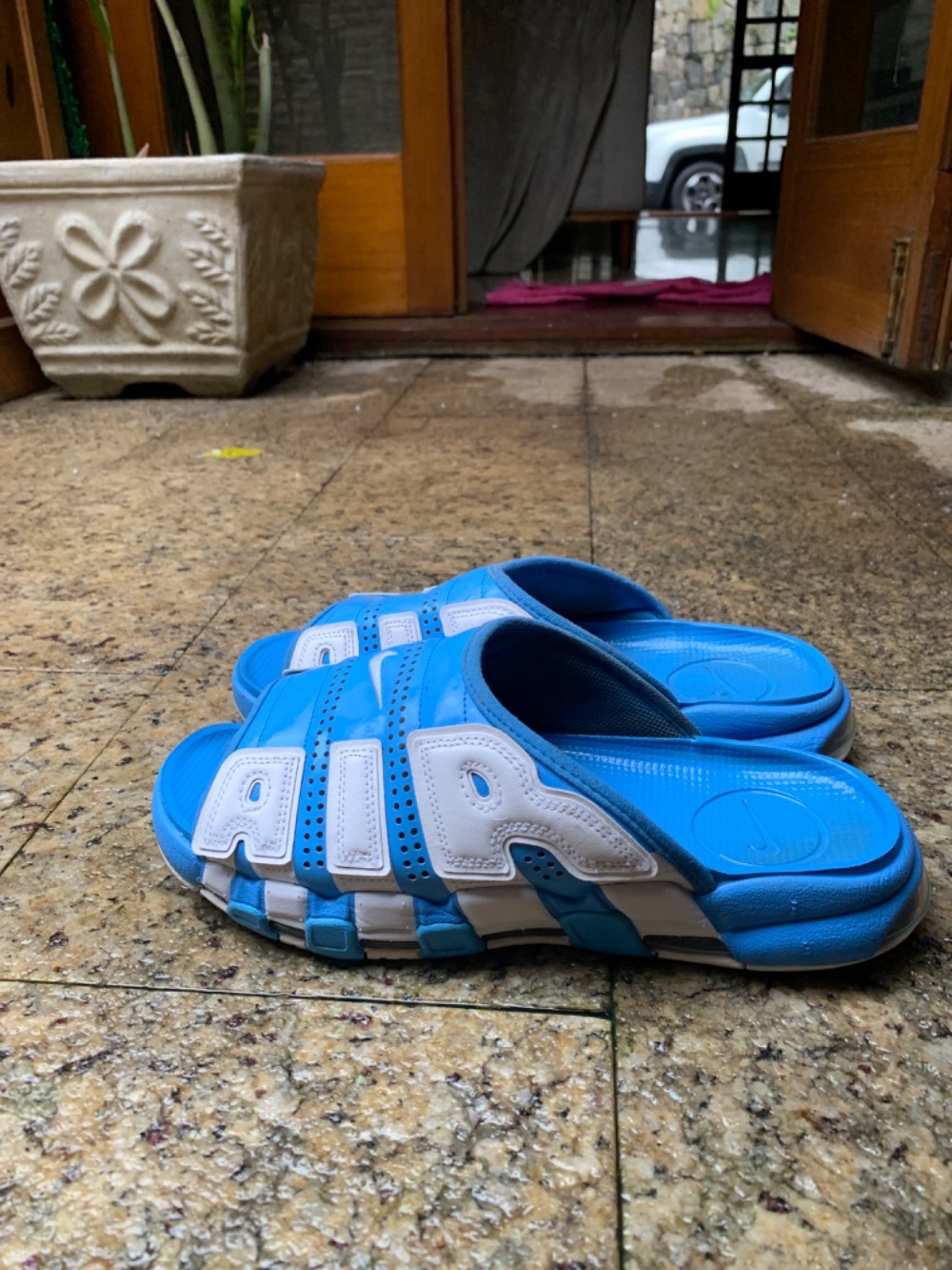 Nike Air More Uptempo Slide - Droper