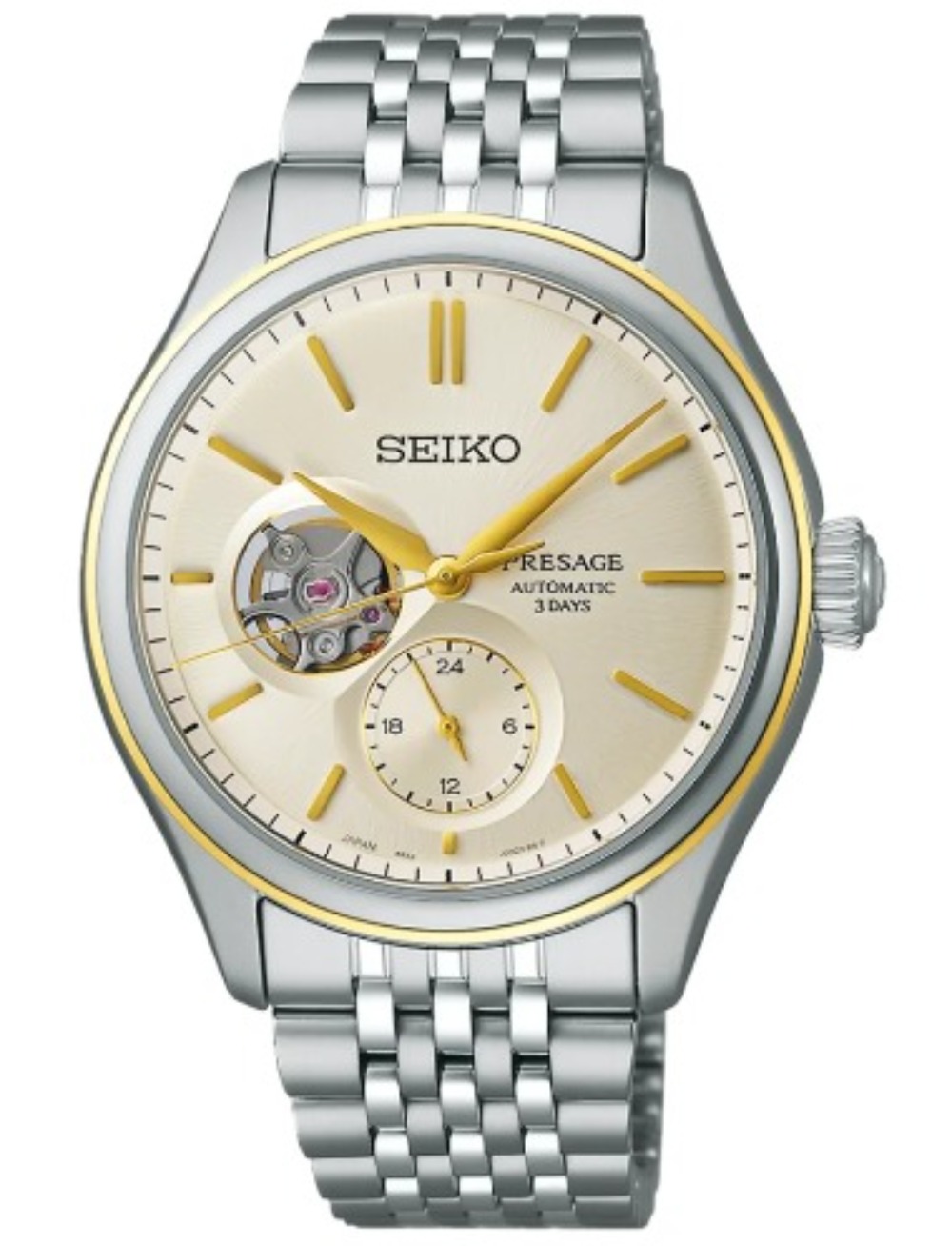Relógio Seiko Presage Classic Series Submostrador Shiro-Iro Sub 40.2 mm — Único, Novo