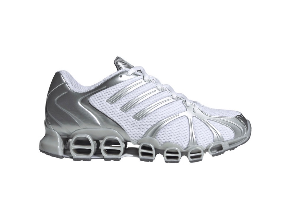 adidas Mega Ghostride Cloud White Silver Metallic Matte Silver