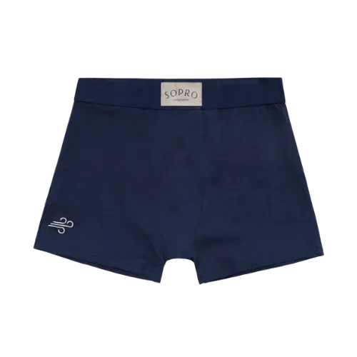 Cueca Sopro Soft Boxer Marinho