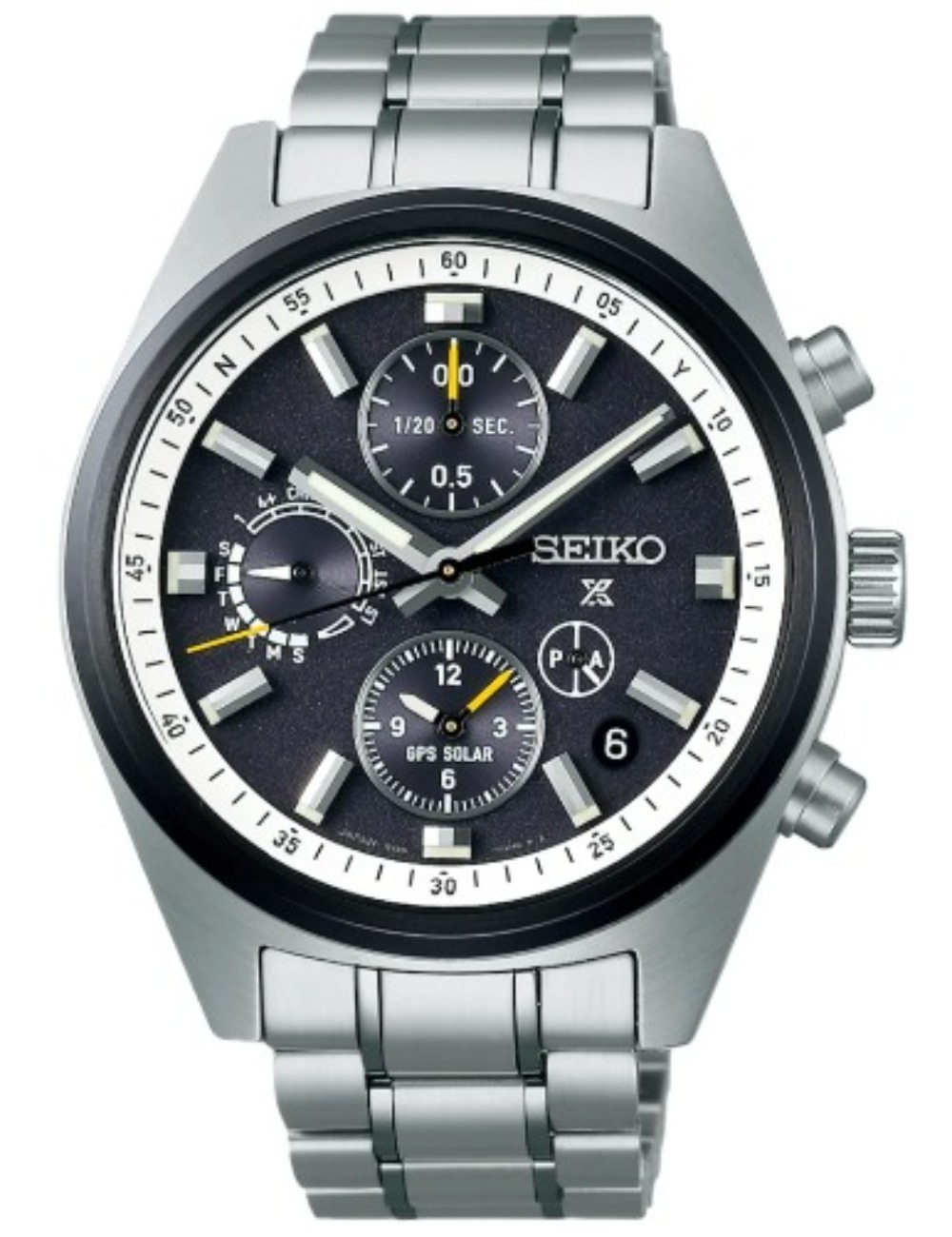 Relógio Seiko Prospex SpeedTimer Black White 42.0 mm — Único, Novo