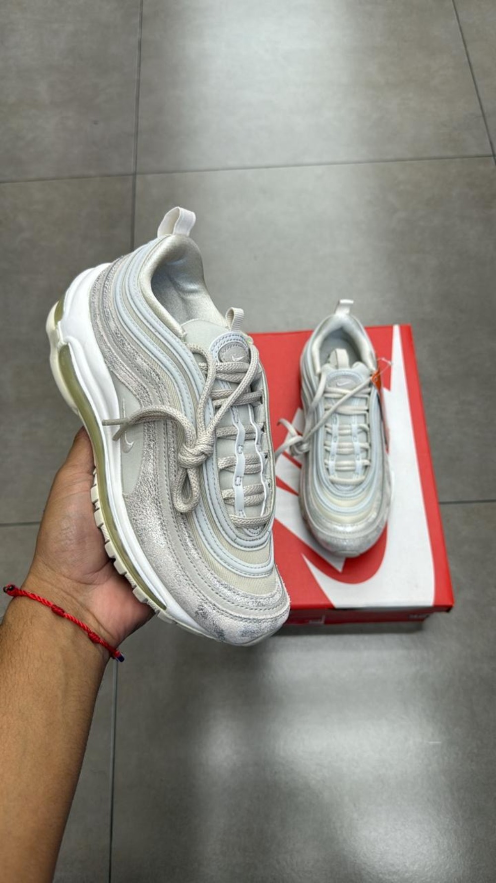 Nike Air Max 97 Light Bone Pre Worn