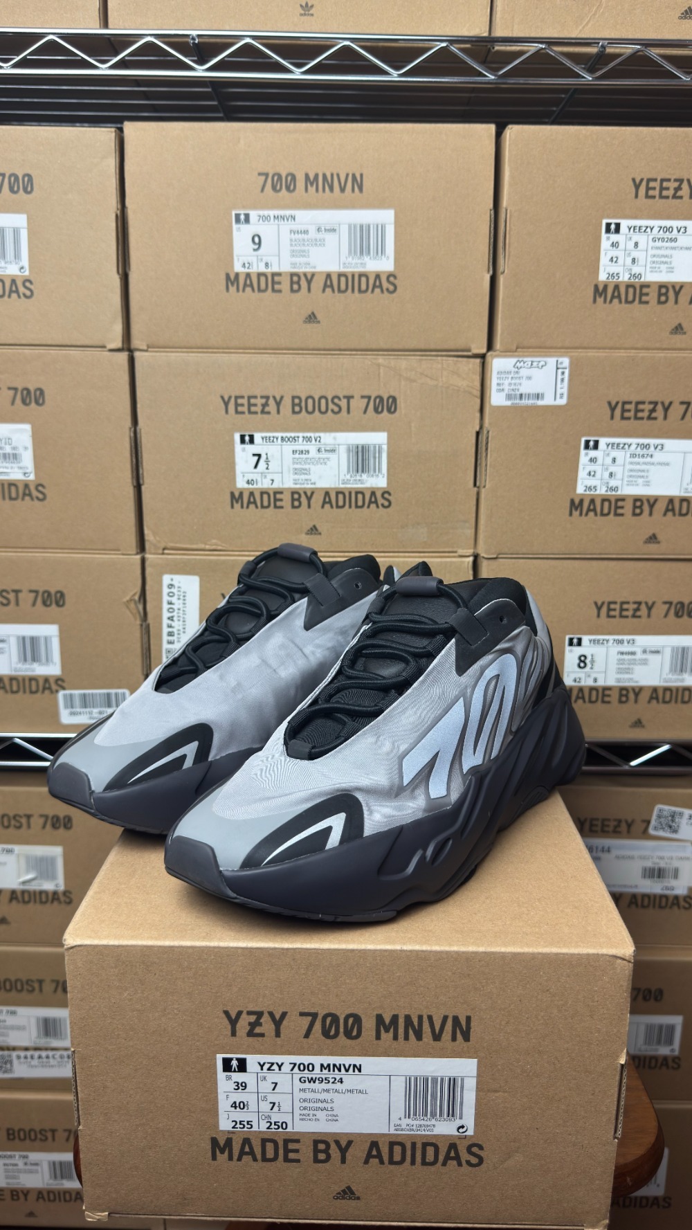 Yeezy Boost 700 MNVN Metallic