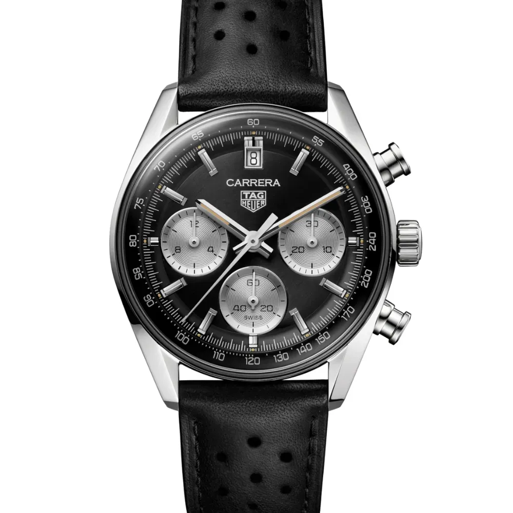 Relógio Tag Heuer Carrera Glassbox Chronograph Black - Droper