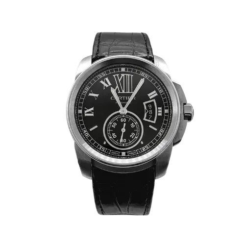 Relógio Cartier Calibre Black Dial