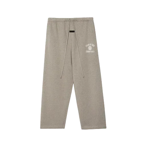 Calça Fear of God Essentials University Fleece Relaxed Heather Grey