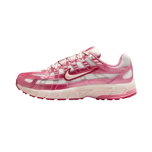 Nike P-6000 White Silt Red Peony