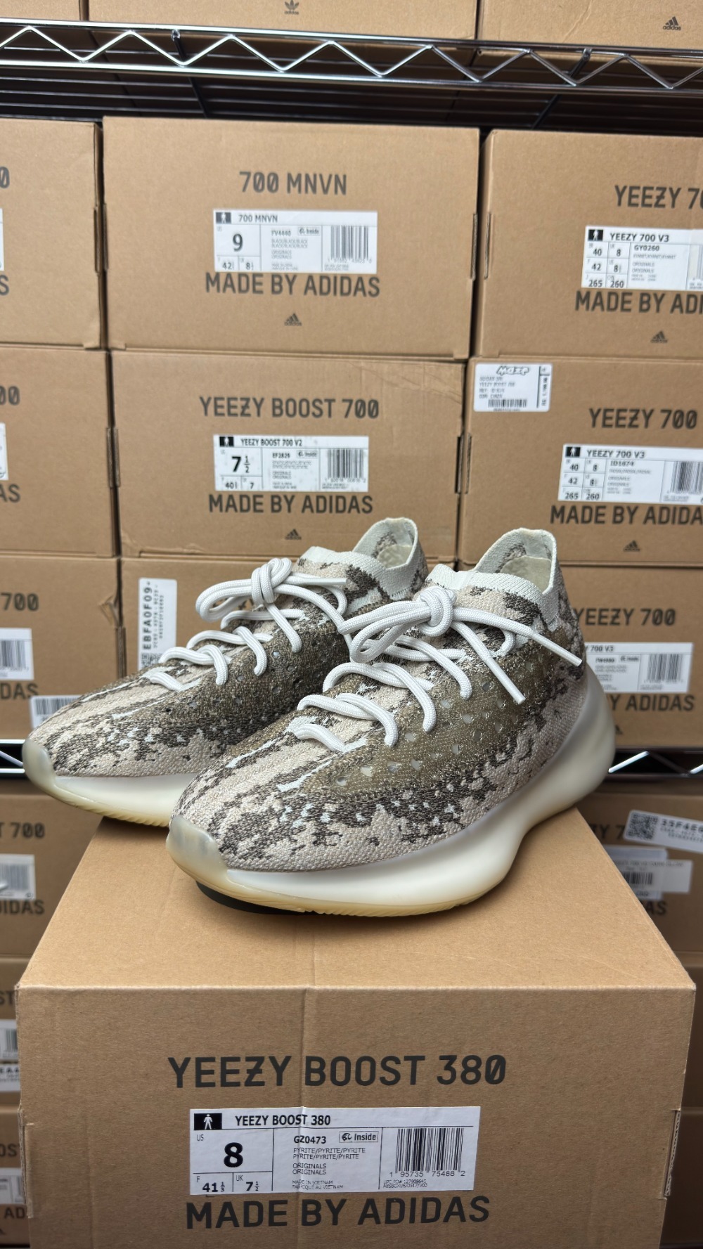Yeezy Boost 380 Pyrite