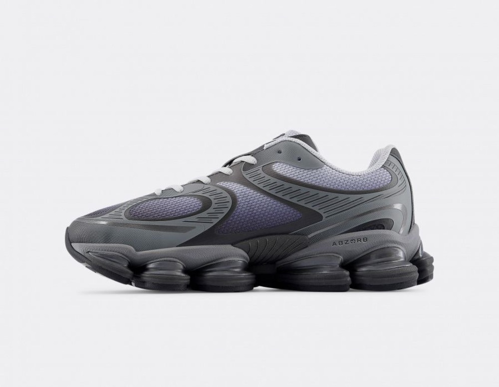 New Balance Abzorb 2000 Pearl Grey Black — 34 / 35 / 35.5 / 36 / 37, Novo